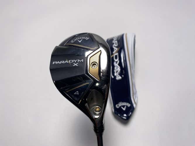 Callaway Paradym 4 Hybrid 21* Project X HZRDUS 6.0 75g Stiff Graphite Mens RH HC