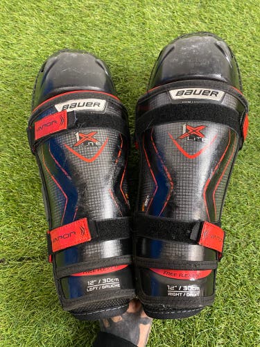 Junior Bauer Vapor 1X Lite Shin Pads 12" (Used)