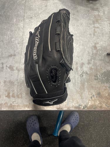 Used Mizuno FINCH BB/SB Glove RH Throw Black 12" 11337-S000477655