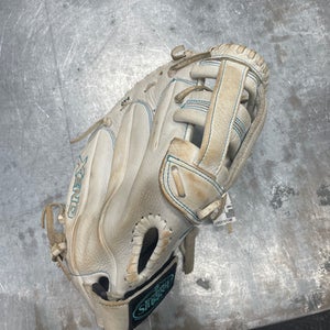 Used Louisville Slugger XENO BB/SB First Base RH Throw White 13" 11337-S000477651