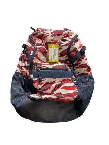 Used Under Armour R/W/B BACKPACK BAG BB/SB Player Backpack Navy Blue 11834-S000044752
