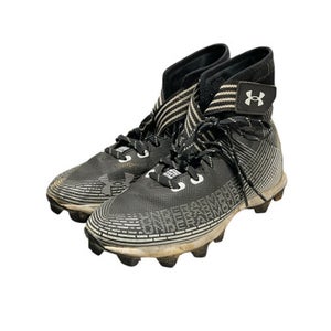 Used Under Armour Jr FB Cleats Black Junior 04.5 11834-S000044789