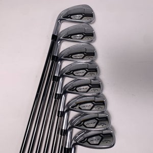 Callaway Apex CF 16 Iron Set 5-PW+GW+SW Xcaliber Xclusiv 75 RT Stiff LH
