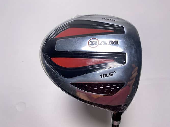 RAM 460cc Driver 10.5* Regular Steel Mens RH NEW