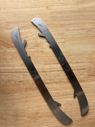 NHL Pro Stock Game Used Bauer LS3 272mm  Skate Blades / Runners