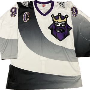 Los Angeles Kings “Burger King” Wayne Gretzky Mitchell & Ness NHL Hockey Jersey Size L