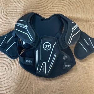 Large Youth Warrior Burn Next Shoulder Pads (Used)