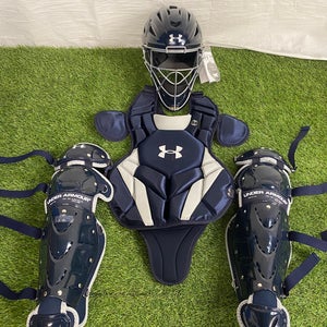 Youth Under Armour Victory Series Catcher's Set (New)