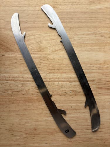 NHL Pro Stock Game Used Bauer LS PULSE ss 296mm Skate Blades / Runners