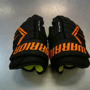 Used Warrior ALPHA Intermediate Gloves Black 12" 11339-S000197851