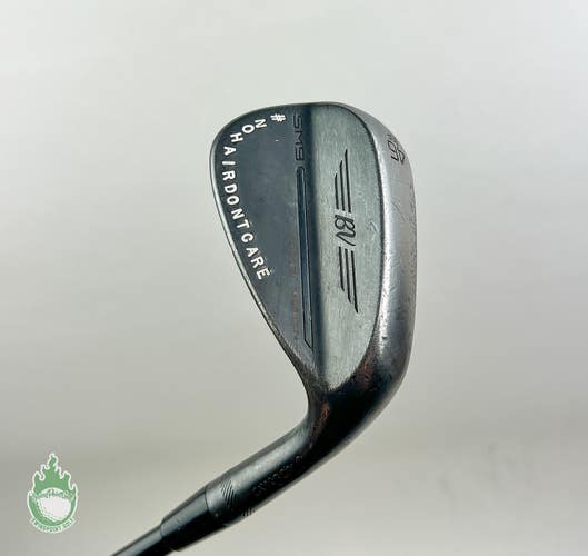 Titleist Vokey SM9 F Grind Jet Black Wedge 46*-10 Stiff Flex Steel Golf Club