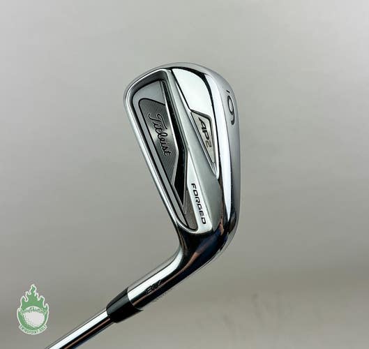 Used RH Titleist 718 AP2 Forged 6 Iron S300 AMT Stiff Flex Steel Golf Club