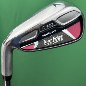 Tour Edge C523 Demo Fitting 7-Iron LEFT Hand Steel XP85 Stiff S-Flex LH (+1")