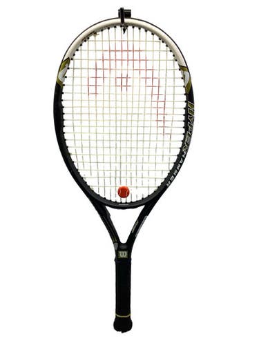 Used Wilson HYPER HAMMER 5.3 Adult Tennis Racquet Black 4 3/8" 11347-S000262071