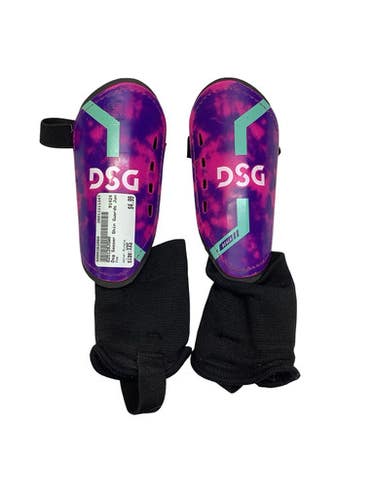 Used Dsg Soccer Shin Guards Junior Purple XXS 11347-S000262060