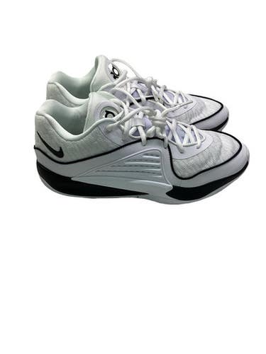 Used Nike KD16 TB P WHITE/BLACK Basketball Shoes M White And Black Senior 10 11347-S000262043