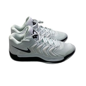 Used Nike KD17 TB P WHITE/BLACK Basketball Shoes M White And Black Senior 10 11347-S000262046