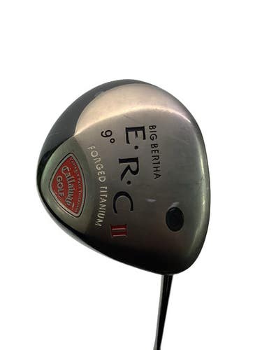 Used Callaway BIG BERTHA ERC II Mens Driver RH 9.0 Degree 11347-S000262036