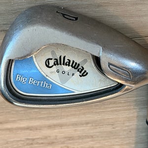 Callaway Big Bertha Pitching Wedge RH 55g W Ladies Graphite 36.5" Golf Club