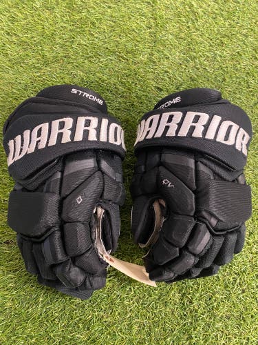 Black Senior Warrior Covert QRL Gloves 14" Pro Stock (Used)