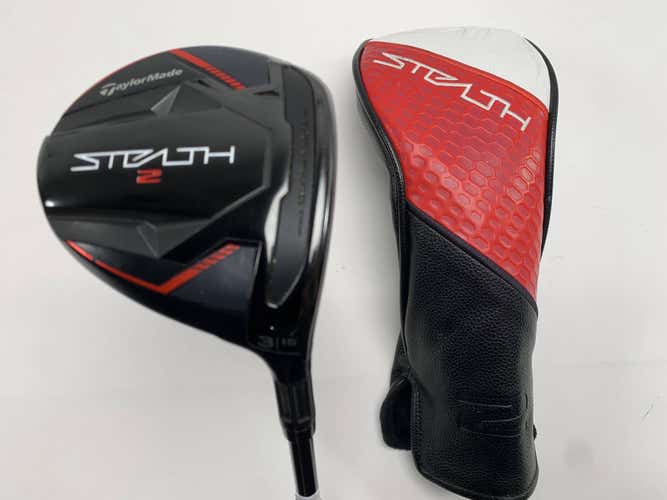 TaylorMade Stealth 2 3 Fairway Wood 15* Fujikura Ventus Red TR 5R Regular RH HC
