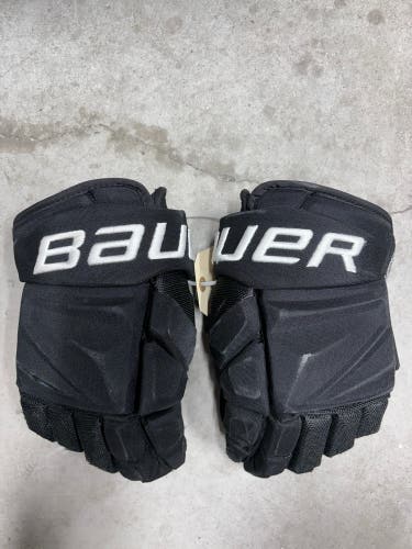 14” Bauer Vapor Hyperlite Gloves Dallas Stars Pro Stock Game Used (Like New)