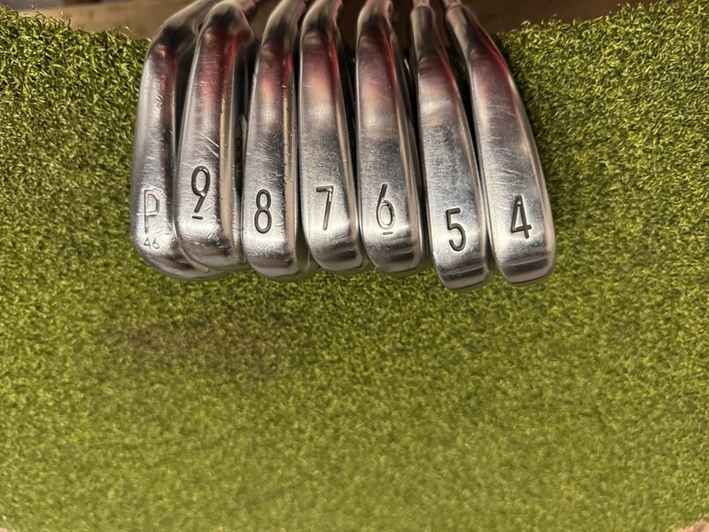 Titleist 2021 T100 4-PW Iron Set, KBS $ Taper 125 Stiff Flex, RH