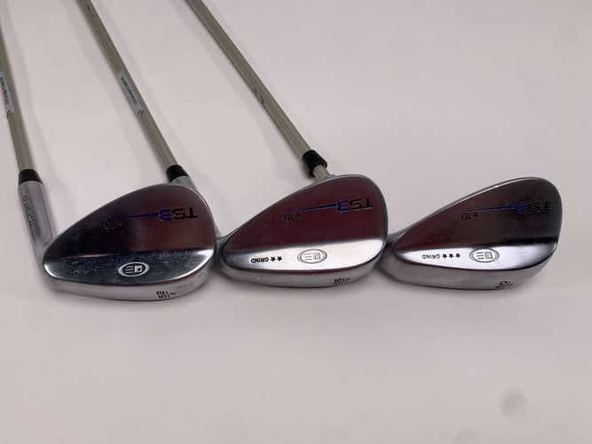 US Kids TS3 v10 Wedge Set 52* 8 | 56* 10 | 60* 8 TS3 54'' Youth Graphite RH
