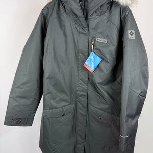 Columbia Women's Jacket Plus Size 2X Suttle Mountain Insulated Coat Black  NWT