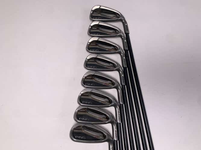 Ping G25 Iron Set 4-PW+GW White Dot 3* Up TFC 189 Soft Regular Senior RH +1''
