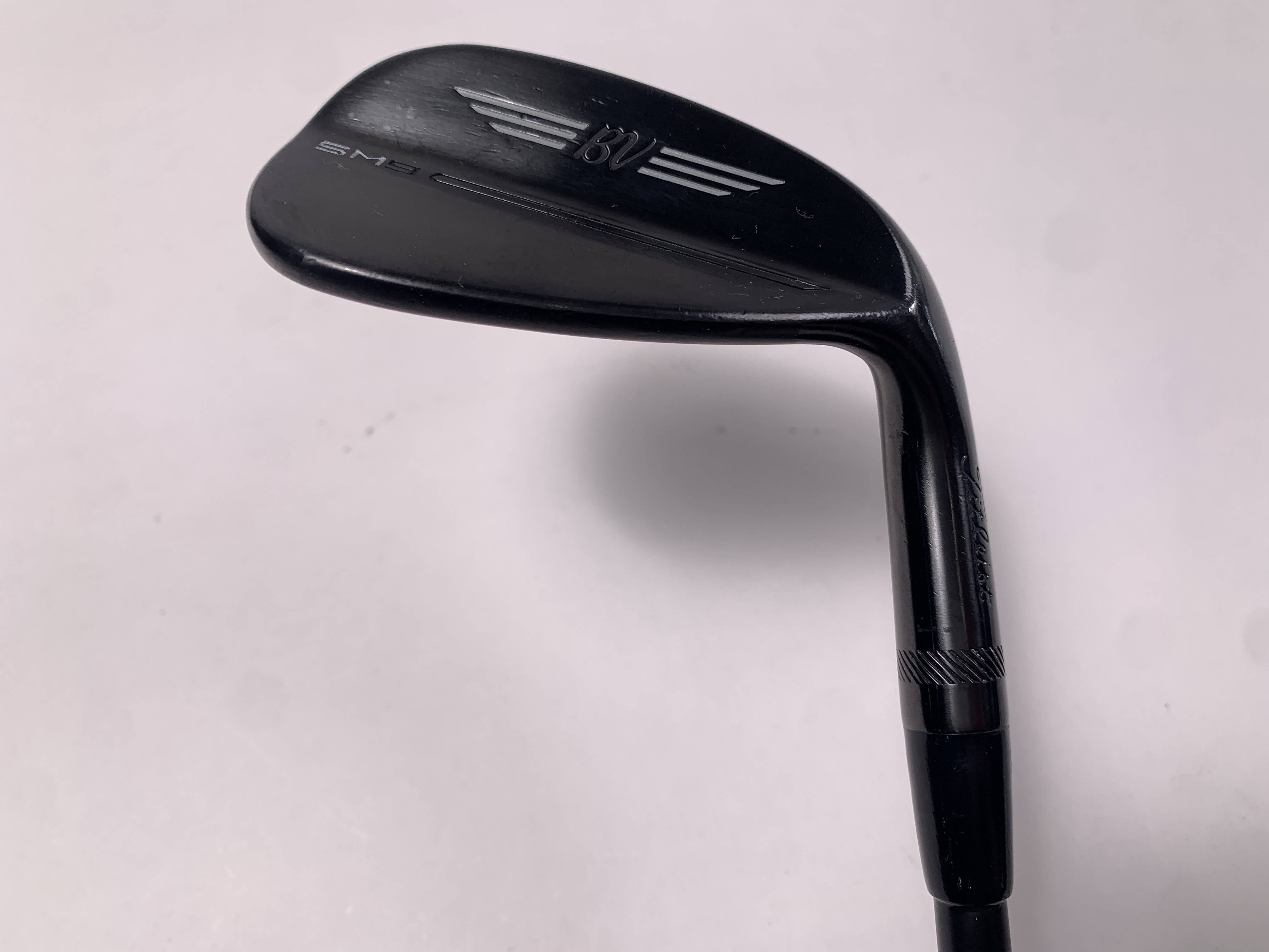 Titleist Vokey SM9 Jet Black Premium Gap Wedge GW 52* 8 SteelFiber
