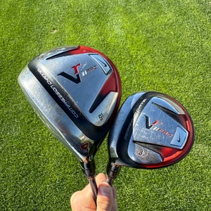 Men's Nike VR Pro Left Hand Driver And 3 Wood Stiff Flex 9.5 Loft (Used)
