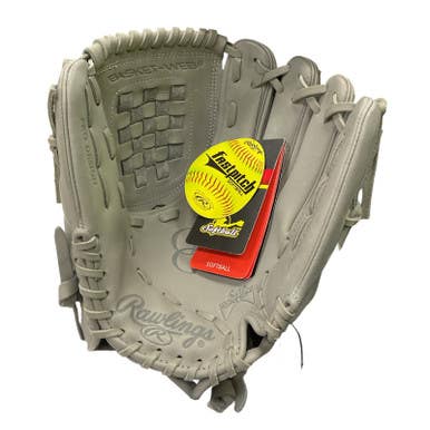 Used Rawlings GG ELITE FASTPITCH SOFTBALL BB/SB Glove RH Throw Grey 11 1/2" 11859-S000027721