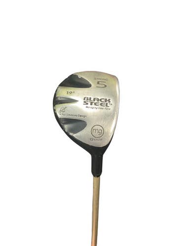 Used MG Golf BLACK STEEL Womens Fairway Wood RH 5 Wood 11859-S000027708