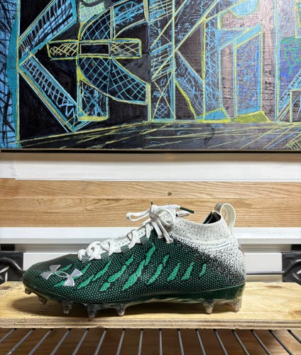 Under Armour Spotlight MC: Green/White - 12