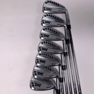 PXG 0311 P GEN2 Chrome Iron Set 4-PW KBS Tour 130 Extra Stiff RH Midsize Grips