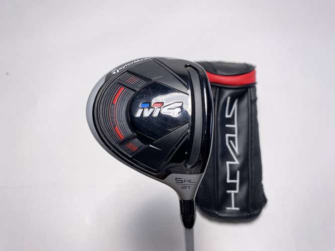 TaylorMade M4 5HL Fairway Wood 21* Fujikura Atmos Blue 7X Extra Stiff RH HC