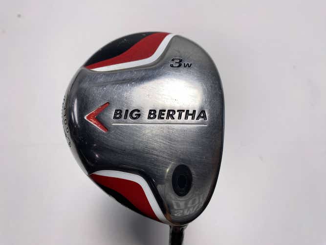 Callaway Big Bertha 2007 3 Fairway Wood 15* 70g Regular RH Midsize Grip