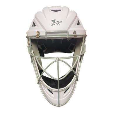 Used JADEKYLIN Catchers Helmet w/Mask White One Size 11375-S000372442