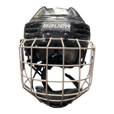 Used Bauer IMS 5.0 Helmet Cage Combo Black SM 11375-S000372395