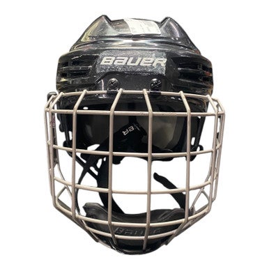 Used Bauer IMS 5.0 Helmet Cage Combo Black SM 11375-S000372395