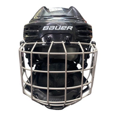 Used Bauer IMS 5.0 Helmet Cage Combo Black SM 11375-S000372396