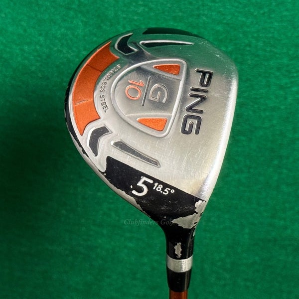 Ping G10 18.5 Fairway 5 Wood Factory TFC 129F Graphite Stiff
