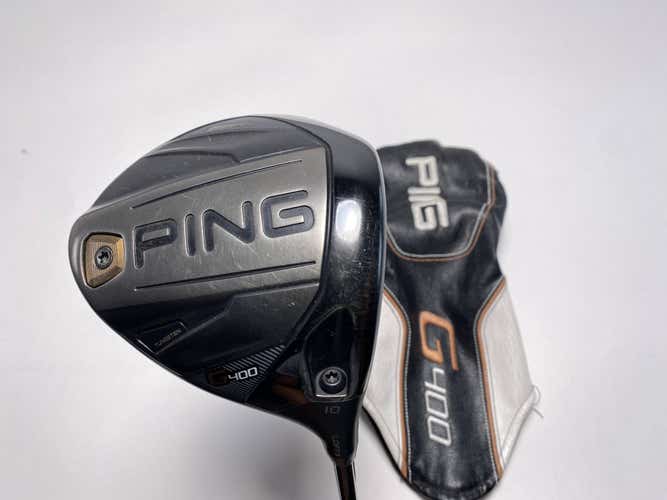 Ping G400 SF Tec Driver 10* Alta CB 55g Stiff Graphite Mens RH HC Oversize Grip