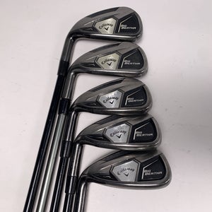 Callaway Big Bertha 2015 Iron Set 6-PW Matrix HD Radix S IV Senior LH