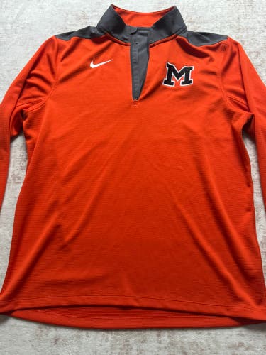 Nationally Ranked McDonogh School Nike 1/4 Zip Sz M