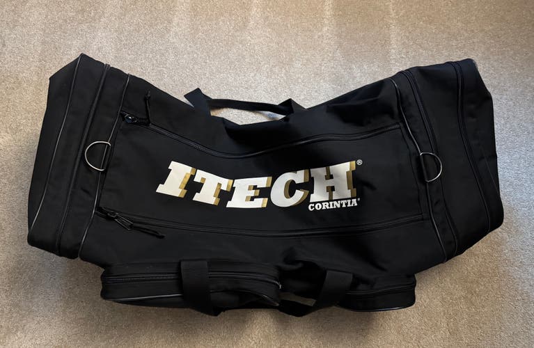 ITECH Corintia BG-18L Ice Hockey Equipment Bag Black 40" Vintage NHL