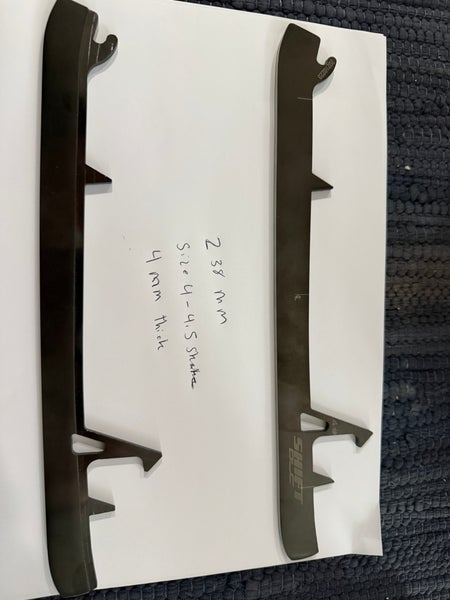 True Shift DLC 238mm (size 4-4.5), Goalie, 4 mm thick (Used, like New, never skated just sharpened)