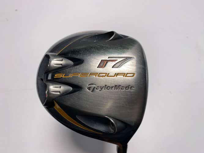 TaylorMade R7 Superquad Driver 10.5* Fujikura REAX 65g Regular Graphite Mens RH