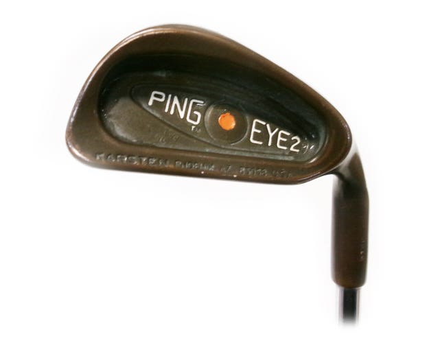 Ping Eye 2 BeCu Single 6 Iron Orange Dot Steel True Temper TT Lite XL Regular